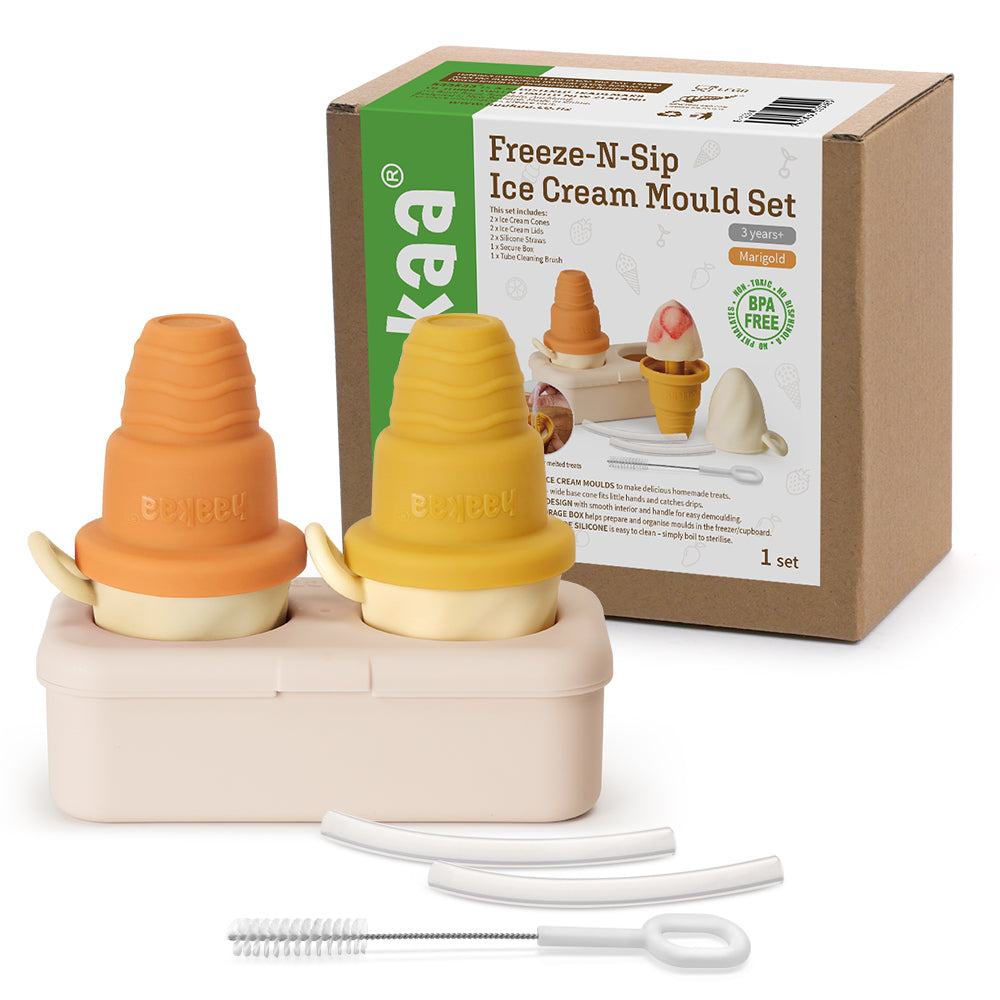 Haakaa Freeze-N-Sip Ice Cream Mould Set - HoneyBug