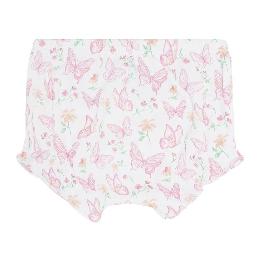 Butterflies Print Onesie Set - HoneyBug