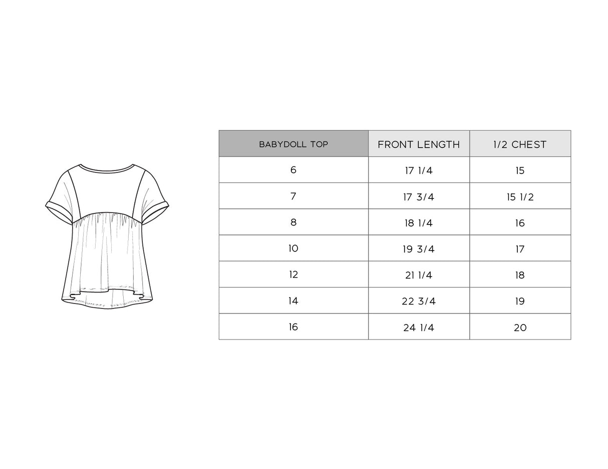 Babydoll Top