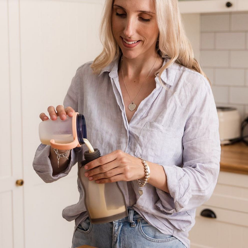 Haakaa Silicone Milk Storage Bag (9oz/260ml) - HoneyBug