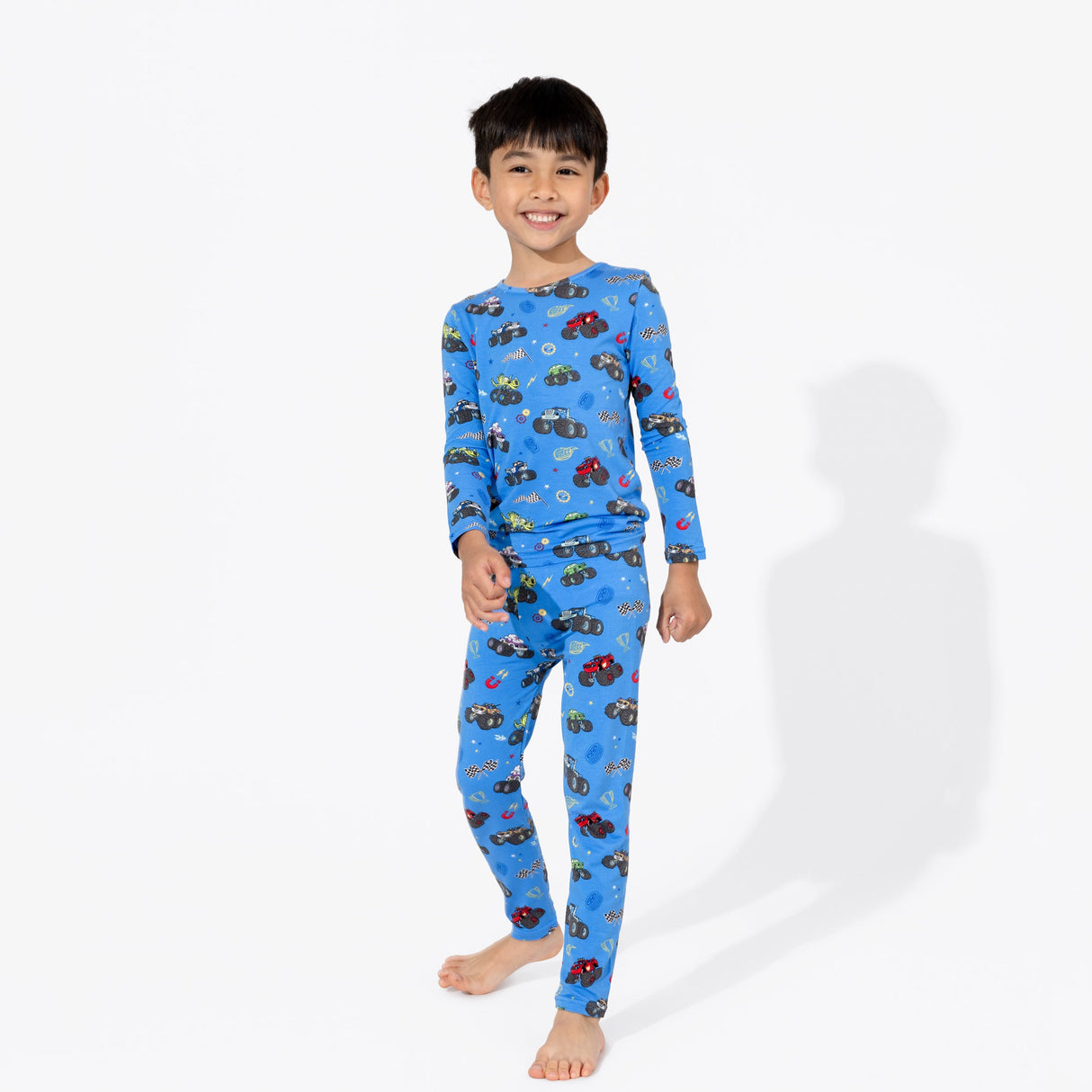 Blaze and the Monster Machines Bamboo Kids Pajamas - HoneyBug