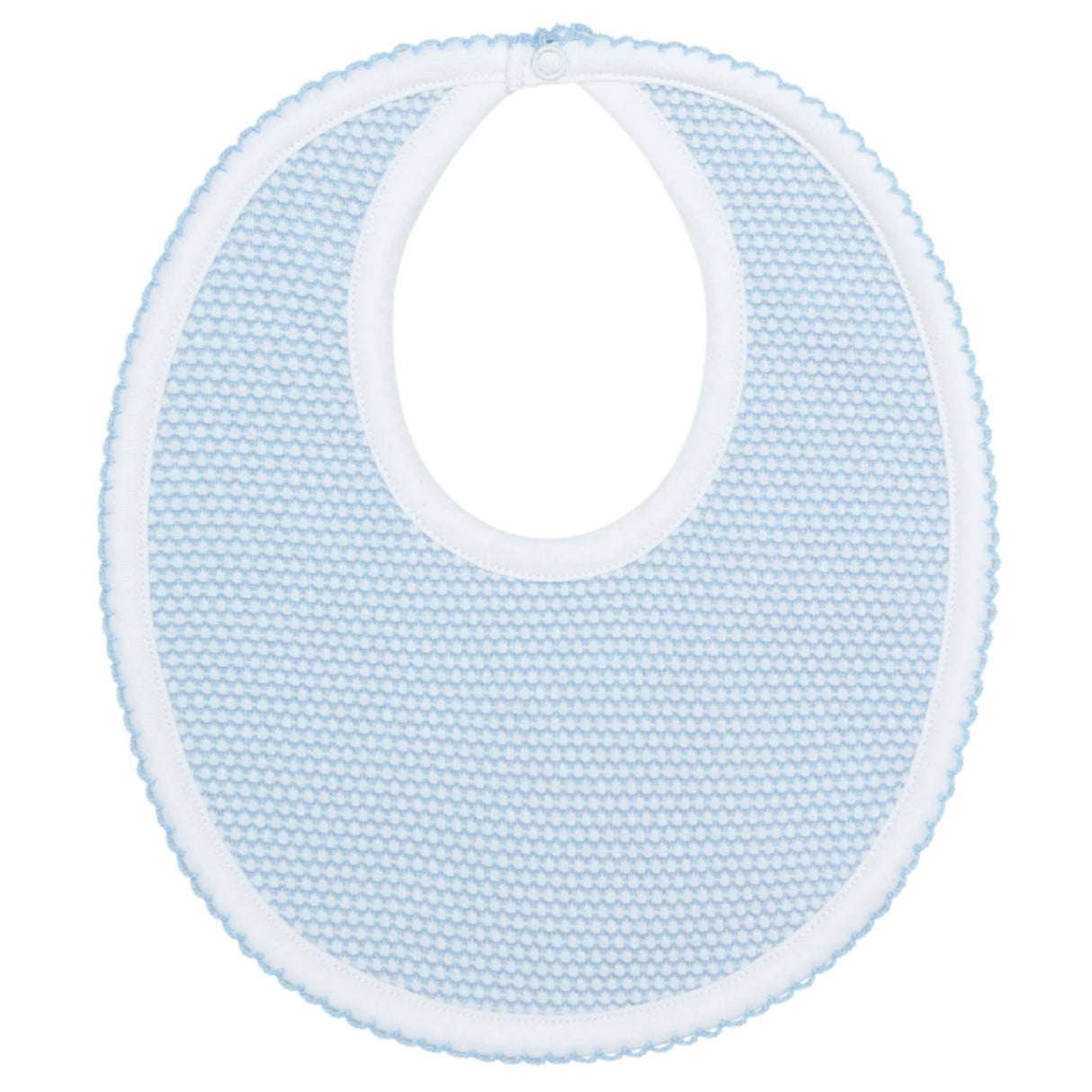 Blue Bubble Baby Bib - HoneyBug