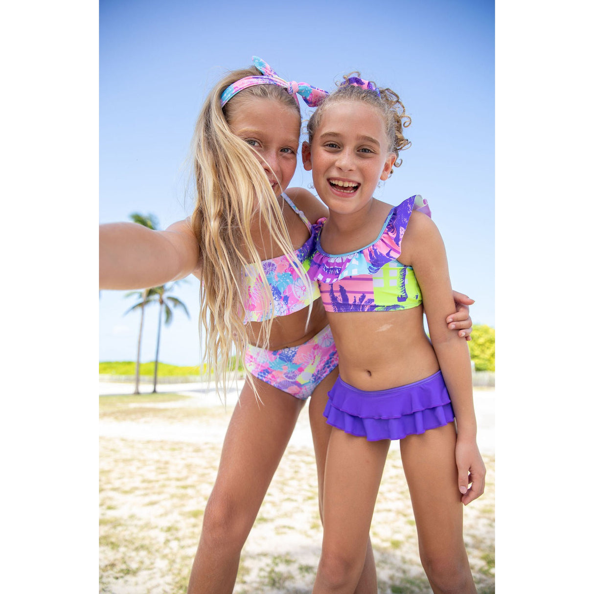 Miami Vice Two Piece Swimsuit - HoneyBug