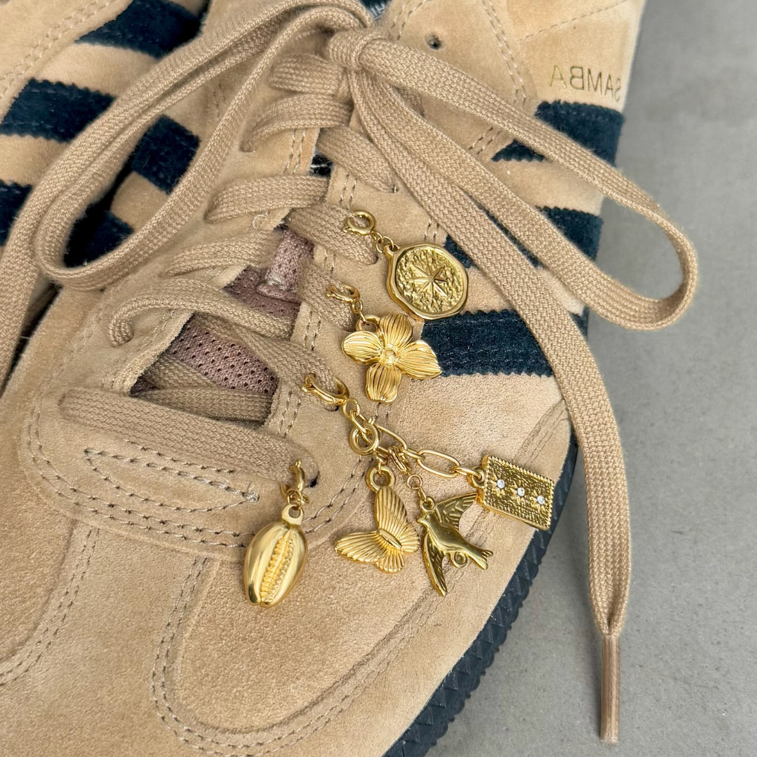 Riley Shell Charm - HoneyBug