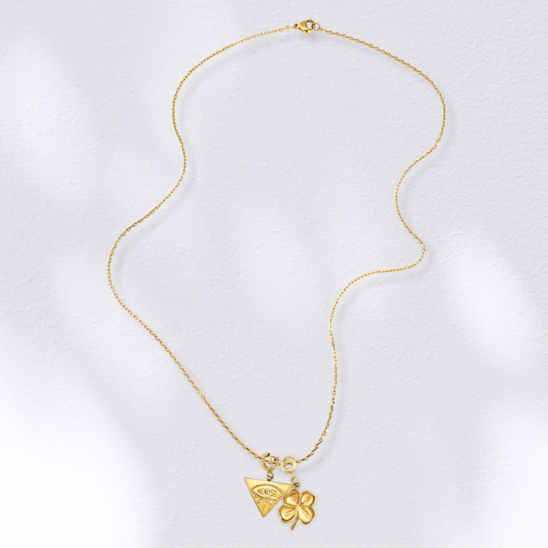 Madeline Four Leaf Clover Charm - HoneyBug