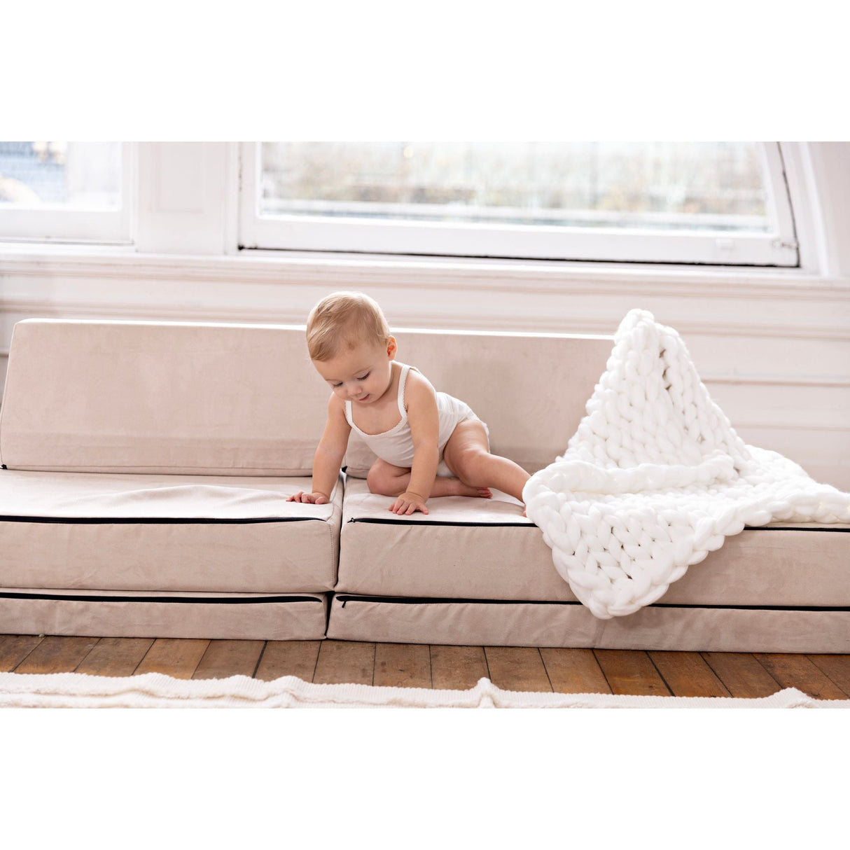 Basic White, Girl (Three Pack) - HoneyBug