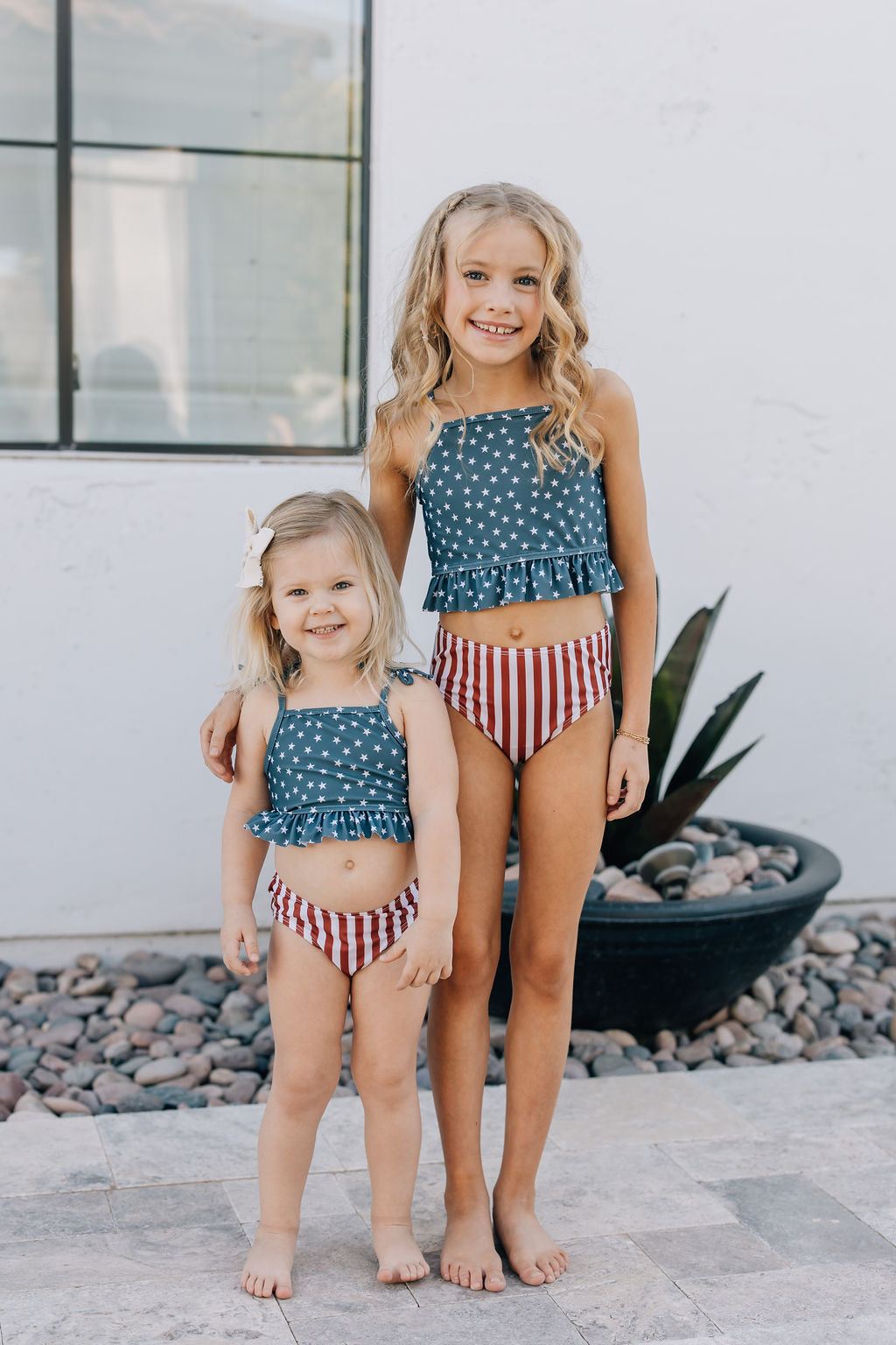 Stars and Stripes Bikini Set - HoneyBug