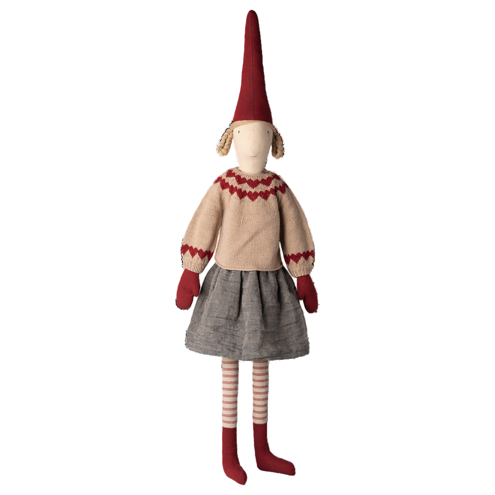 Pixy, Size 6 - Girl - Skirt and Knitted Sweater - HoneyBug