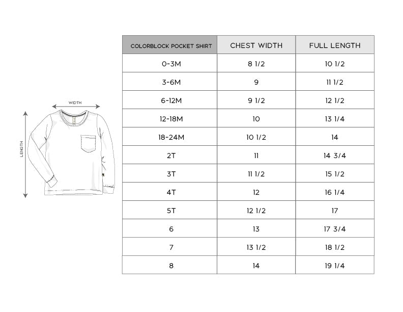 Colorblock Pocket Shirt - HoneyBug