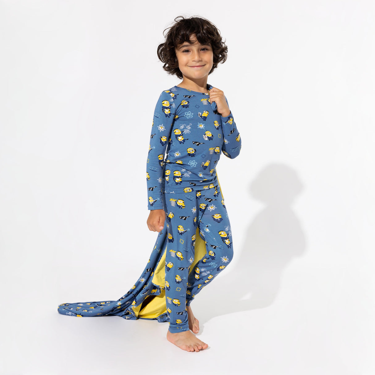 Despicable Me 4: Minions Anti-Villain League Bamboo Kids Pajamas - HoneyBug