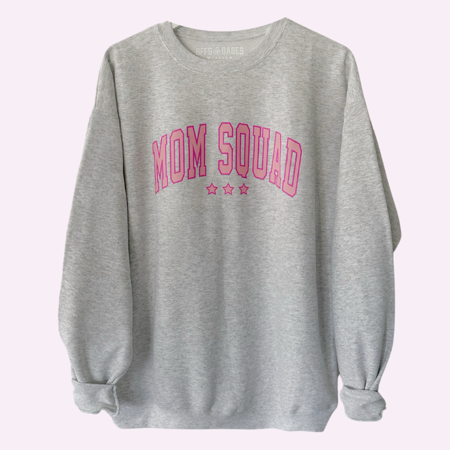 MOM SQUAD ♡ printed sweatshirt