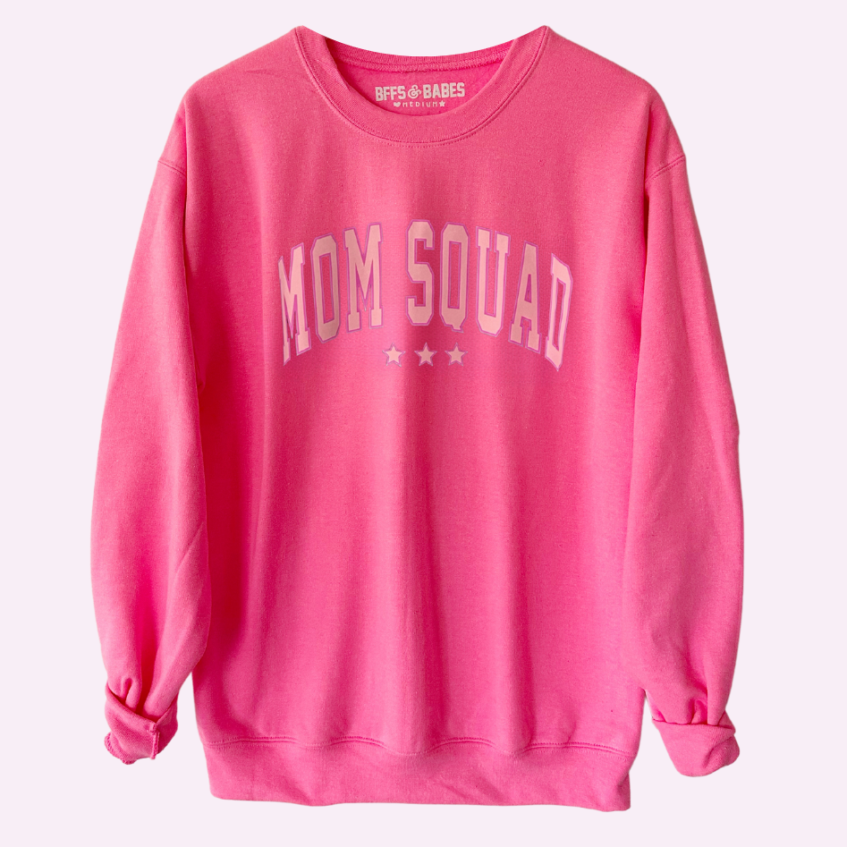 MOM SQUAD ♡ printed sweatshirt