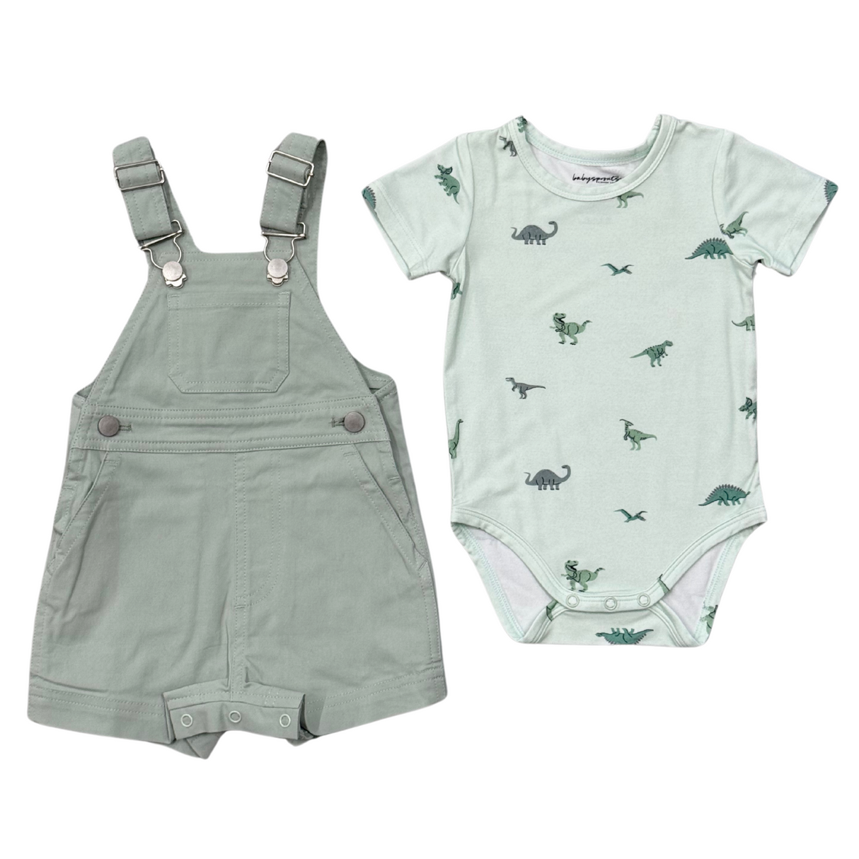 Cotton Overalls Set