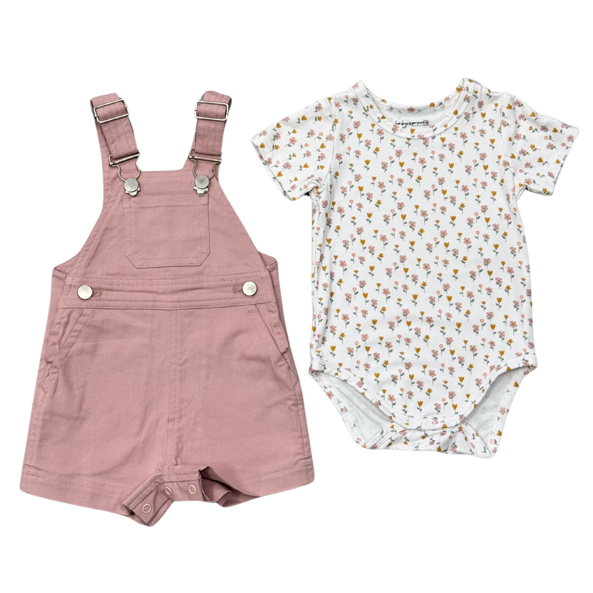 Cotton Overalls Set