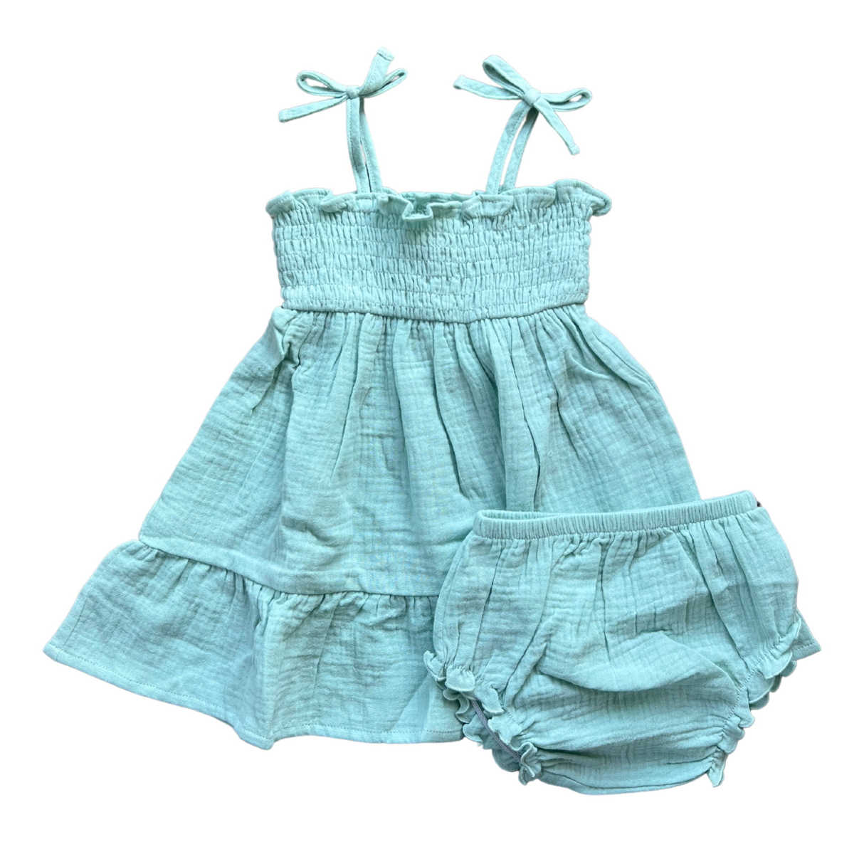 Tiered Mini Dress Set