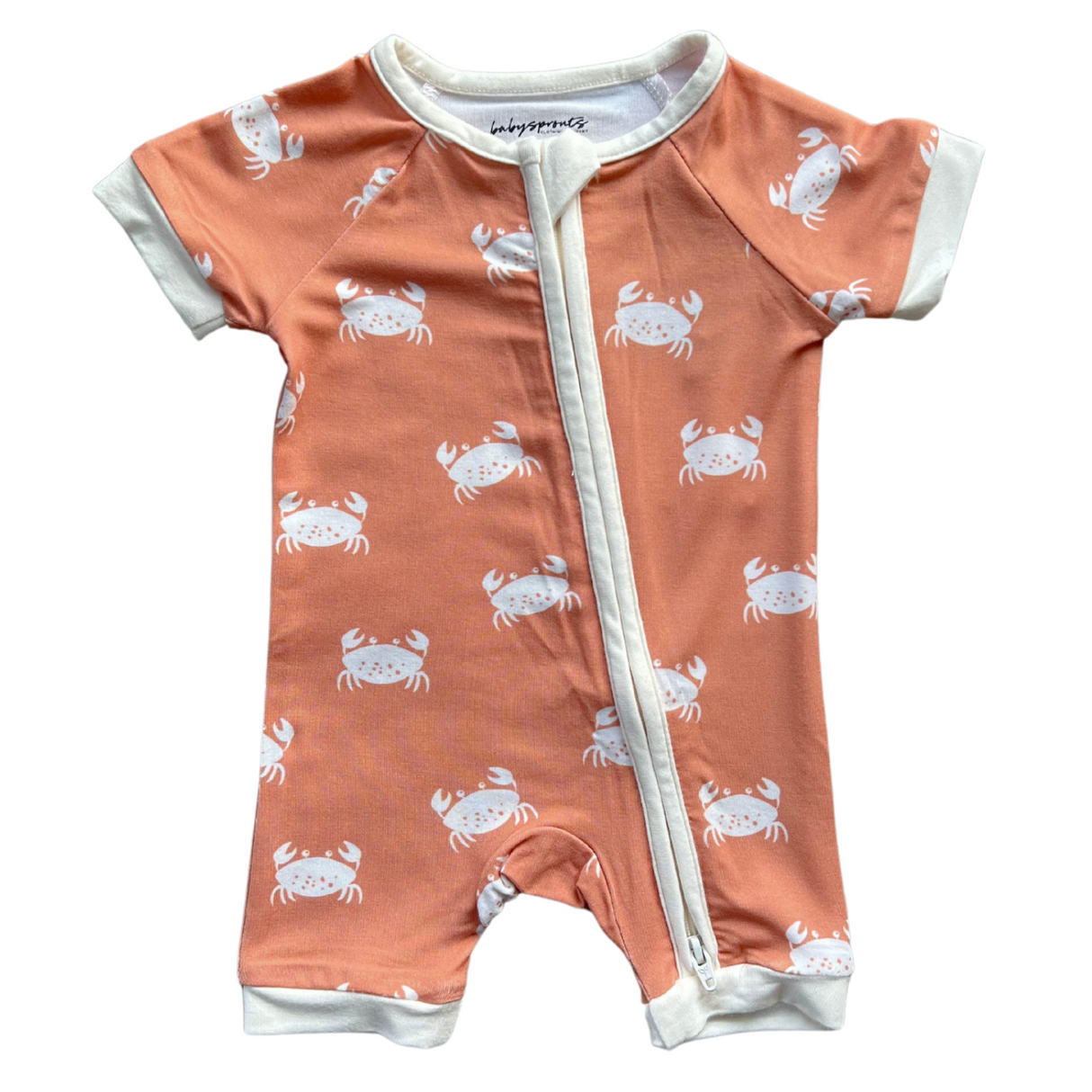 Summer Zip Romper - HoneyBug