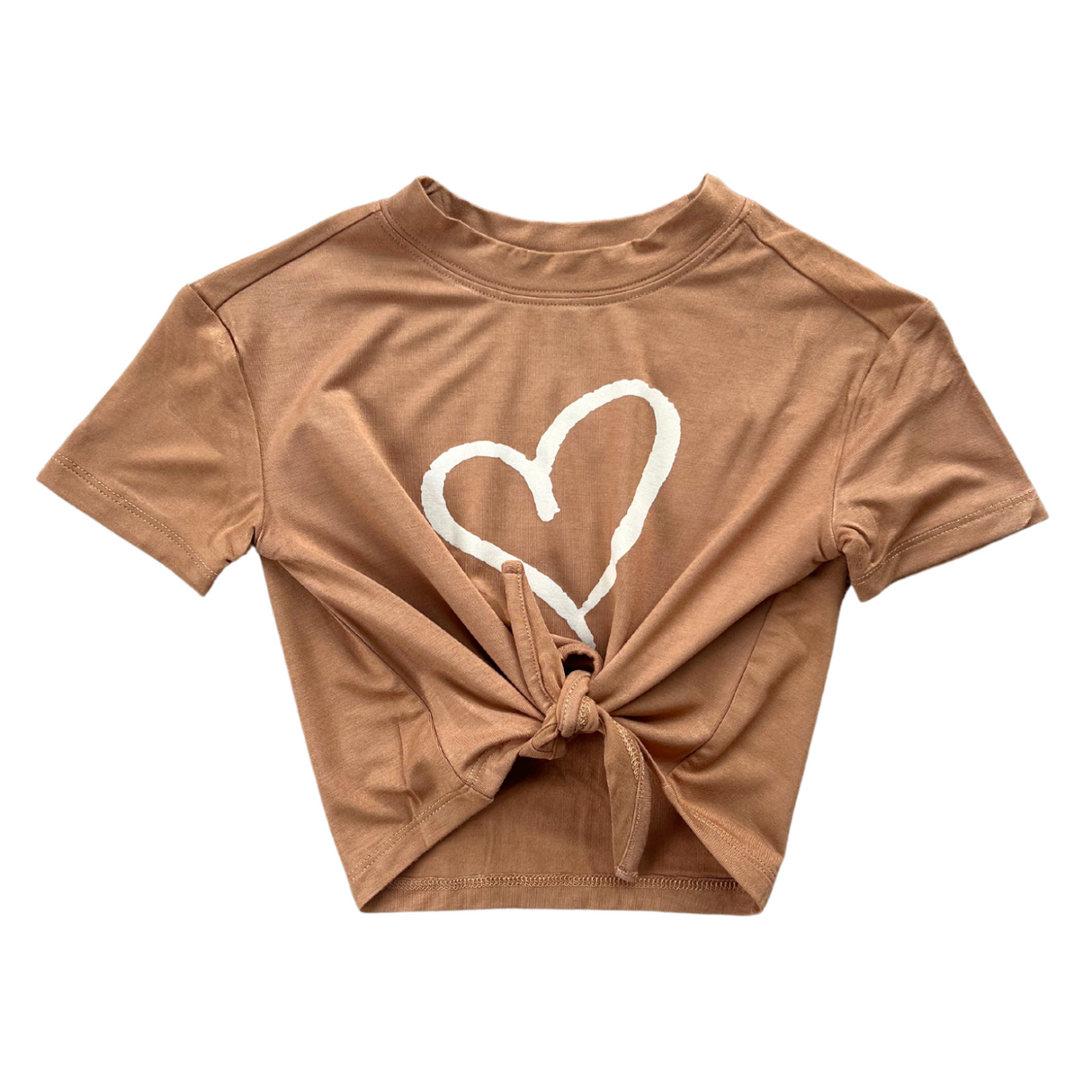 Girl's Tie Front Shirt