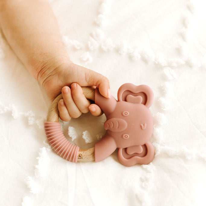 Elephant Silicone Teether