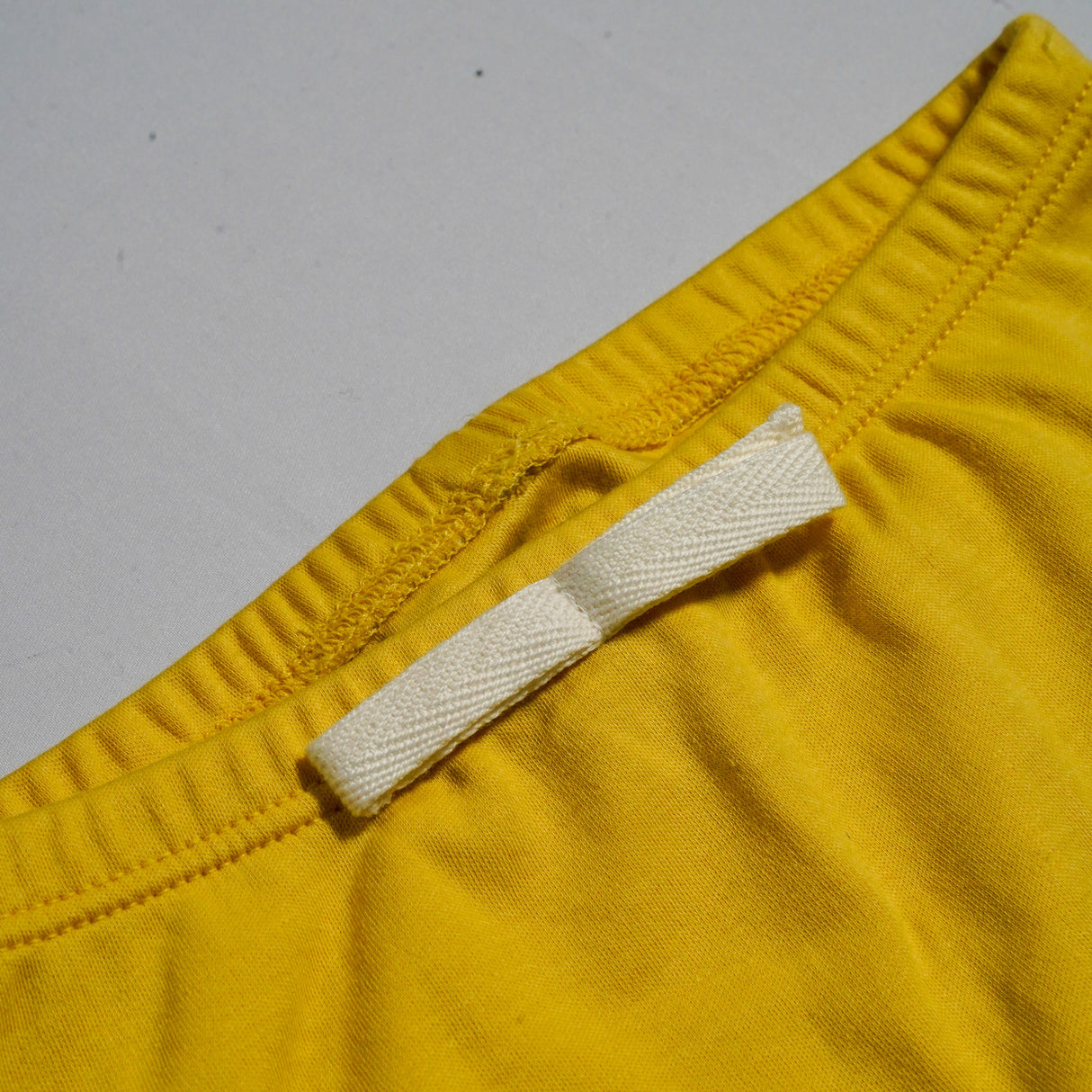 100% Peruvian Pima Cotton Shorts in Misted Yellow - HoneyBug