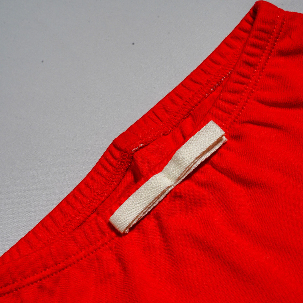 100% Peruvian Pima Cotton Shorts in Engine Red - HoneyBug
