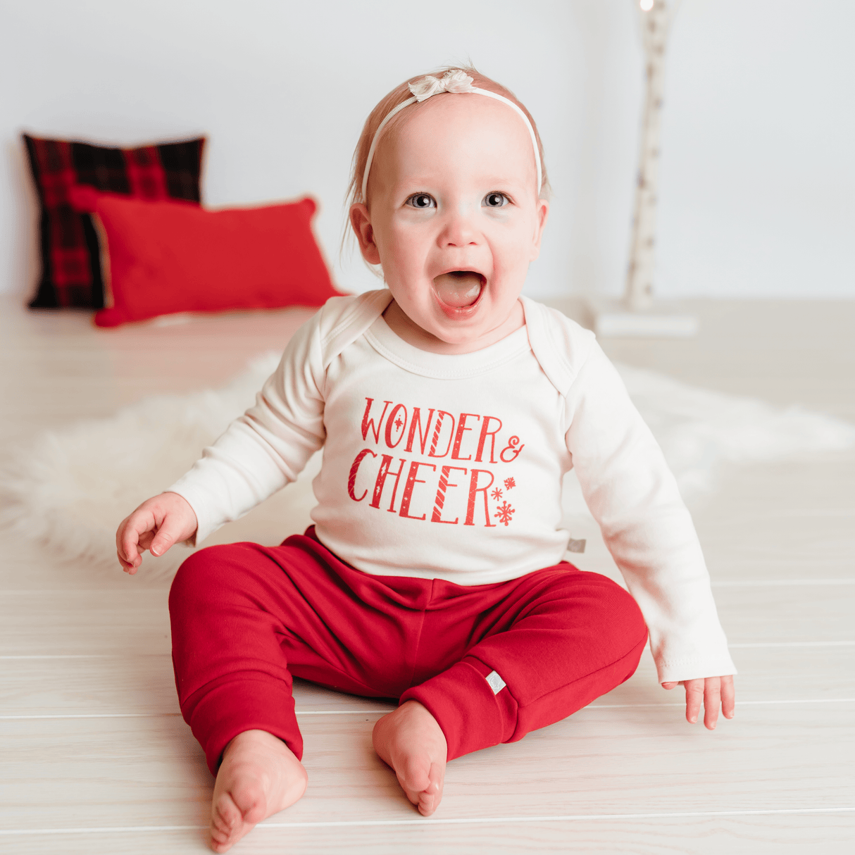 long sleeve graphic bodysuit | wonder and cheer - HoneyBug