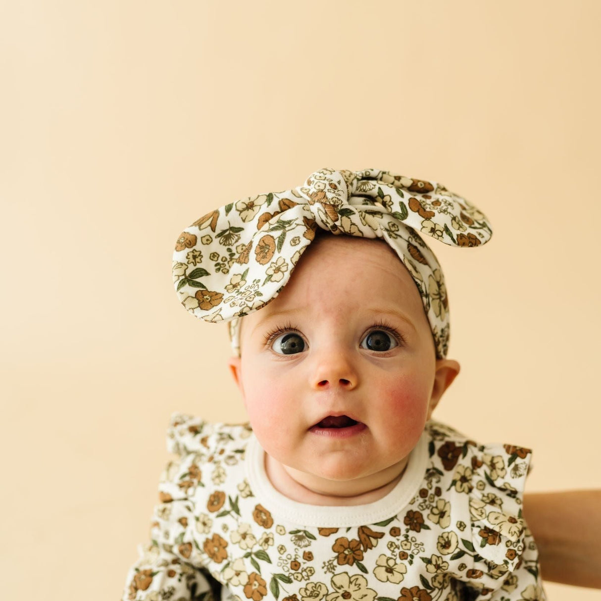 Organic Headwrap - Daffodil - HoneyBug