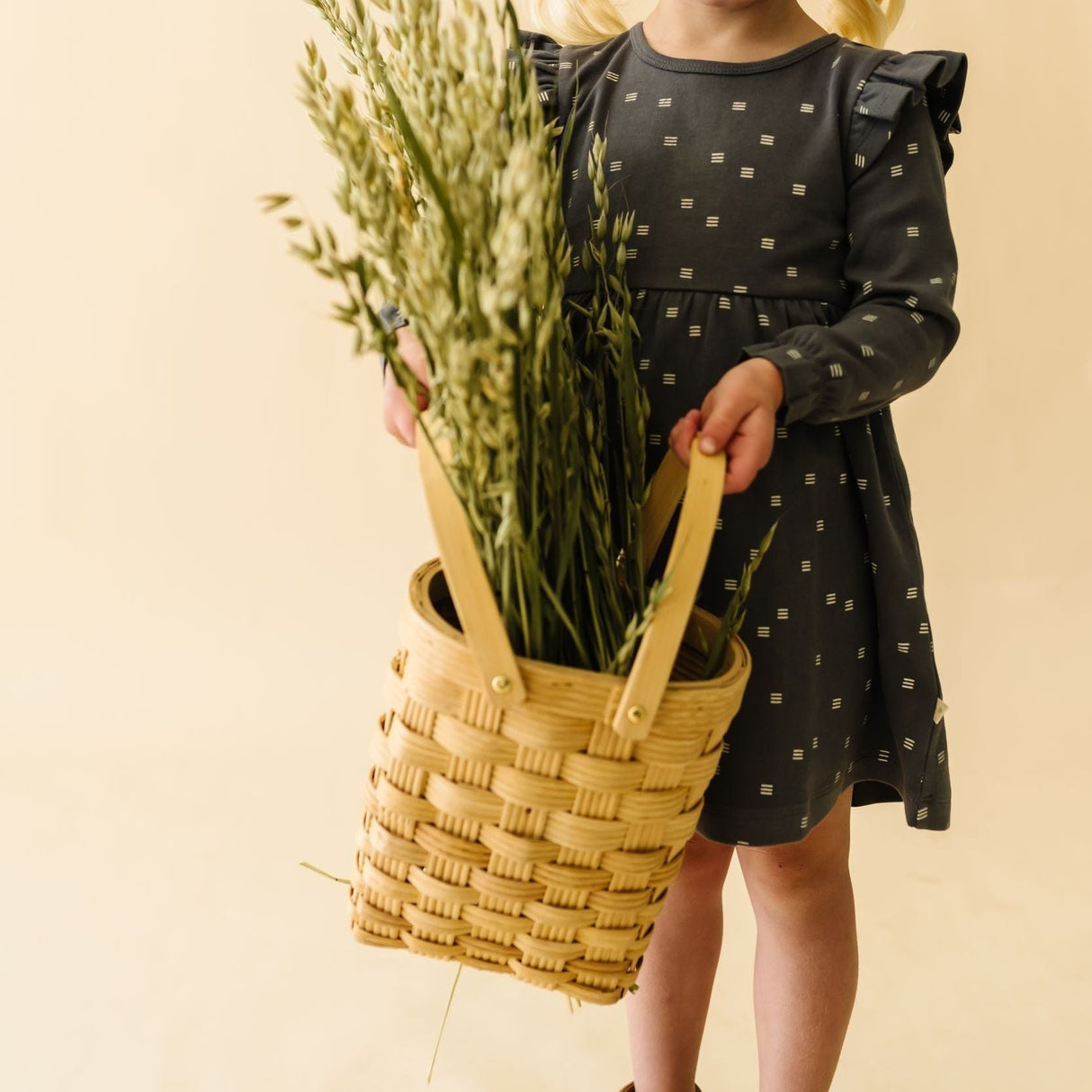 Organic Ruffle Dress - Tribe - HoneyBug