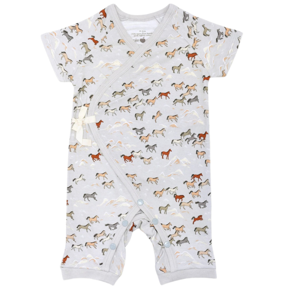 Bamboo Kimono - Wild Horses - HoneyBug