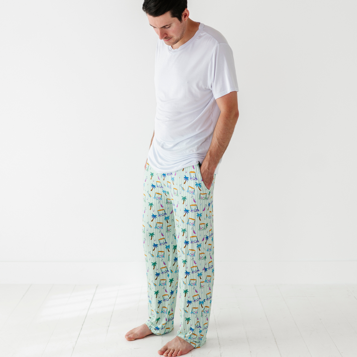It's Fore O'Clock Somewhere Mens Lounge Pants - HoneyBug