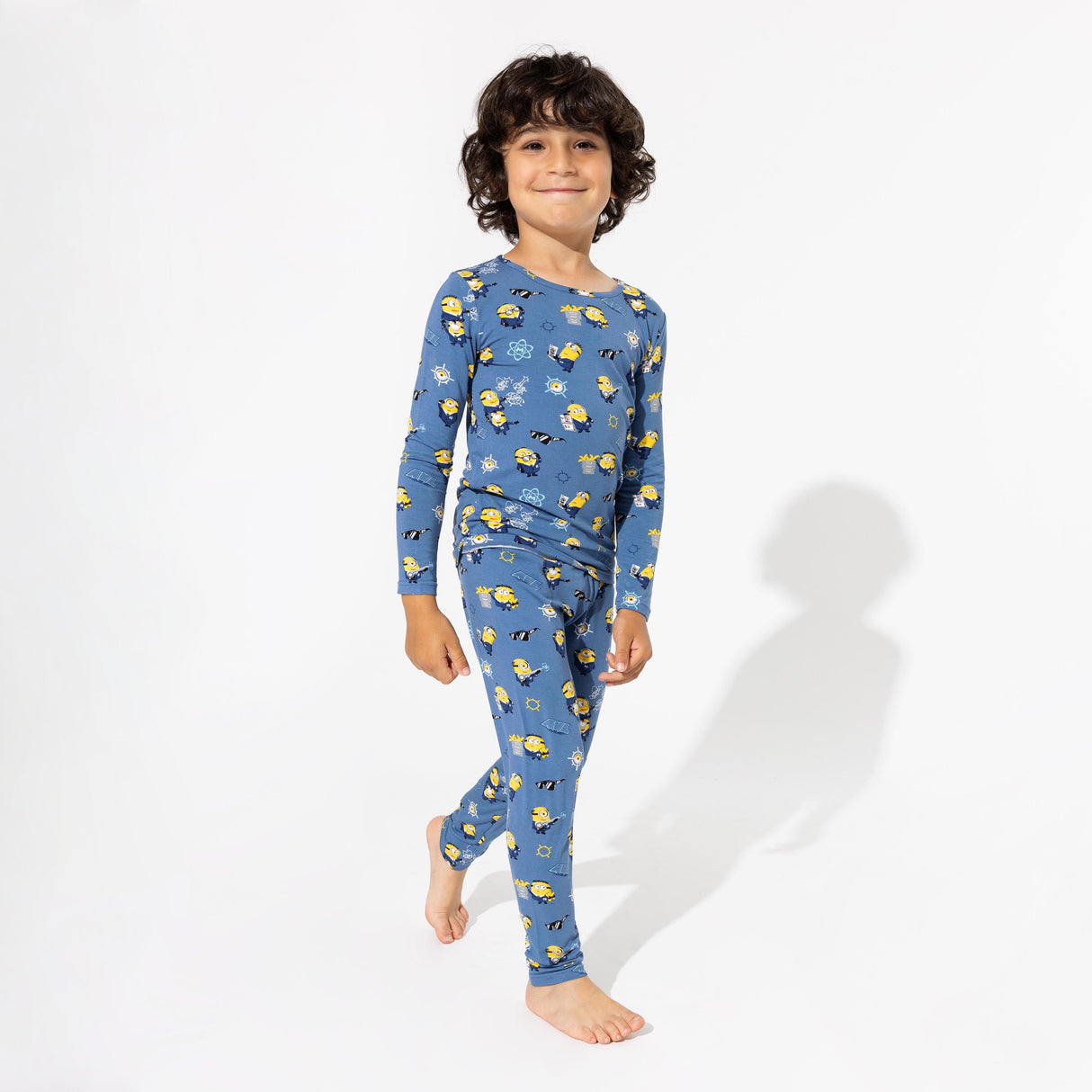 Despicable Me 4: Minions Anti-Villain League Bamboo Kids Pajamas - HoneyBug