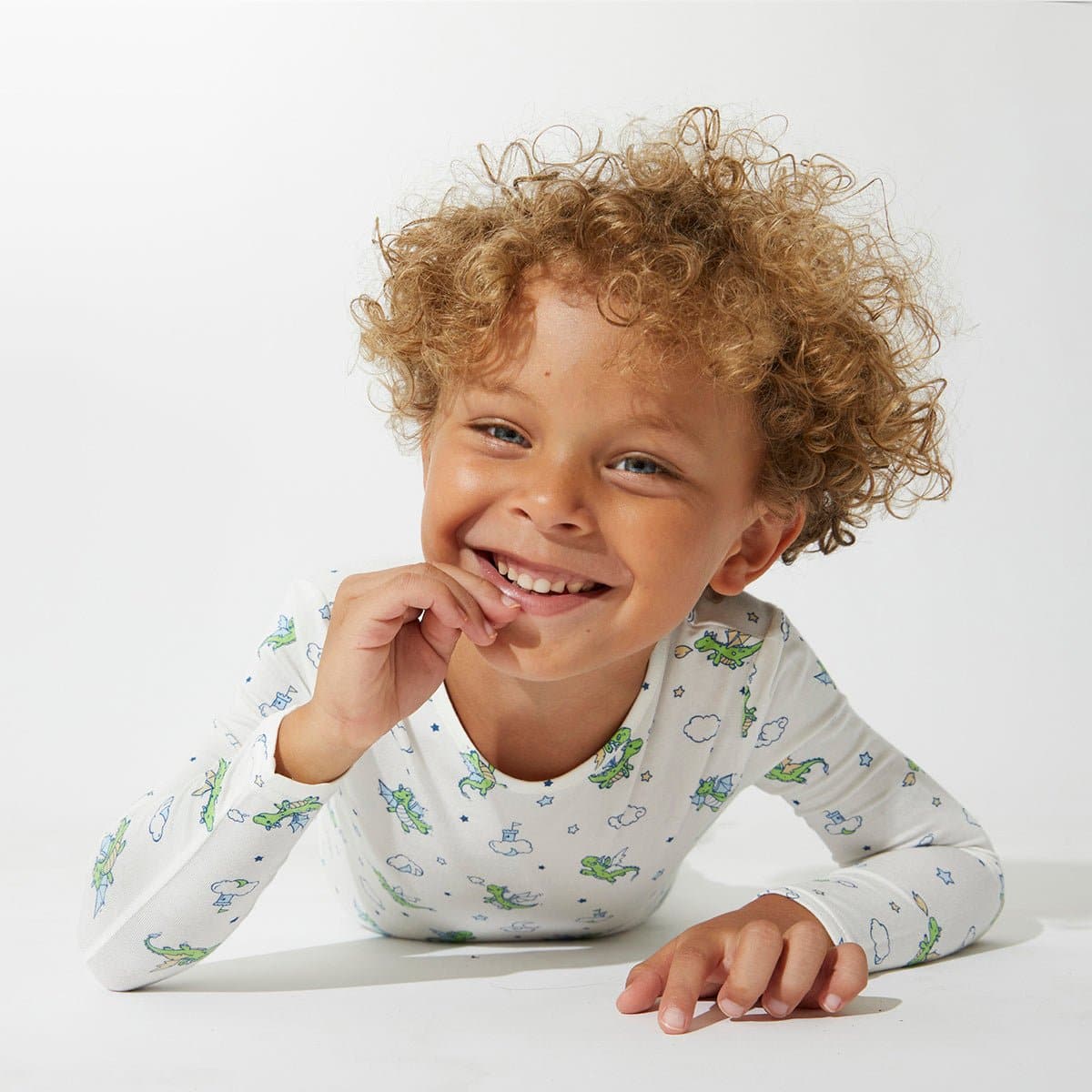 Dragon Bamboo Kids Pajamas - HoneyBug
