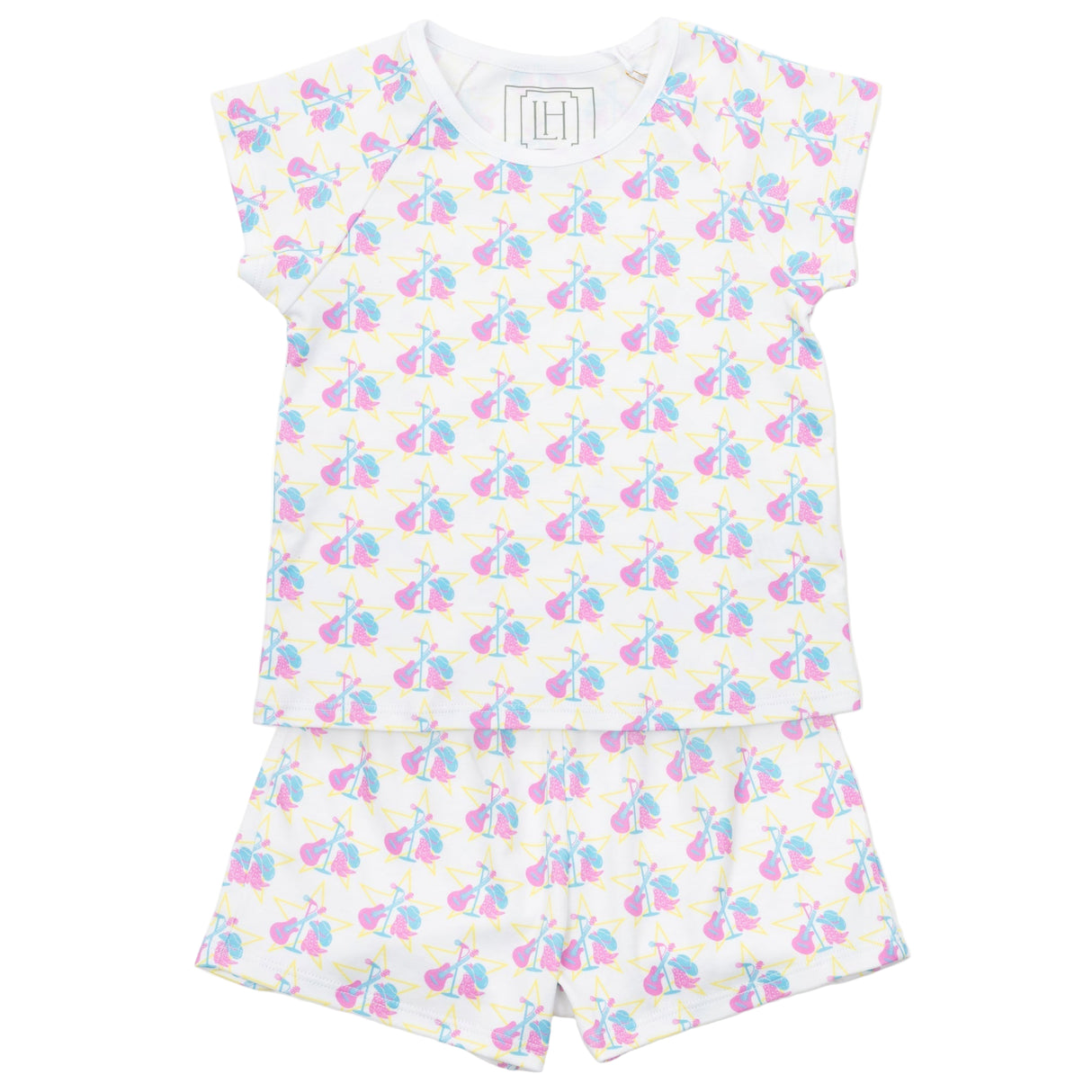 Emery Girls' Short Set - Music Superstar - HoneyBug