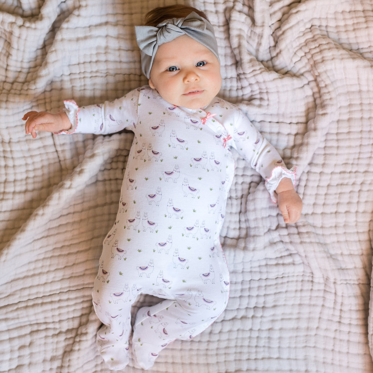 Alex the Alpaca Footie - HoneyBug