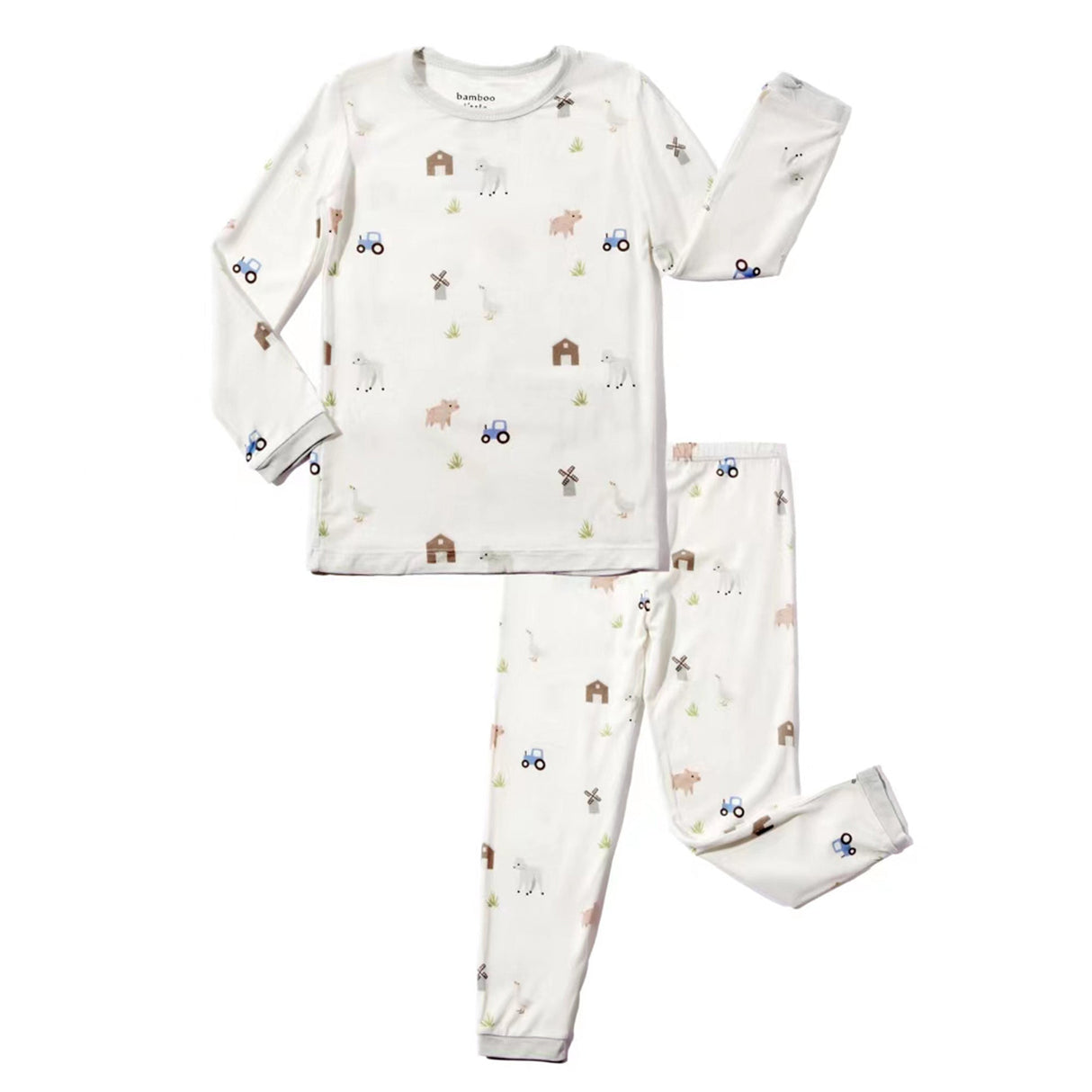 Farm Animals Pajama Set - HoneyBug