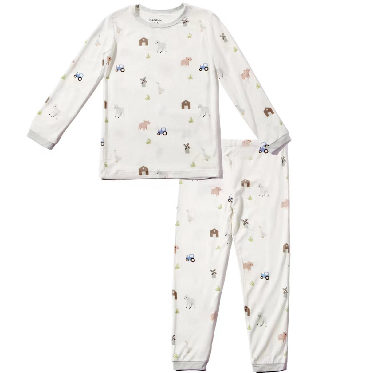 Farm Animals Pajama Set - HoneyBug