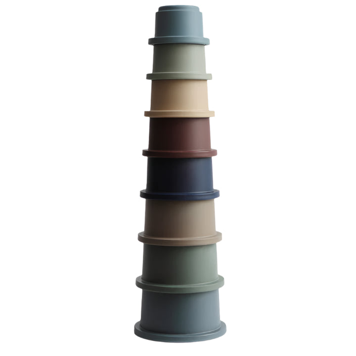 Stacking Cups Toy - Forest - HoneyBug