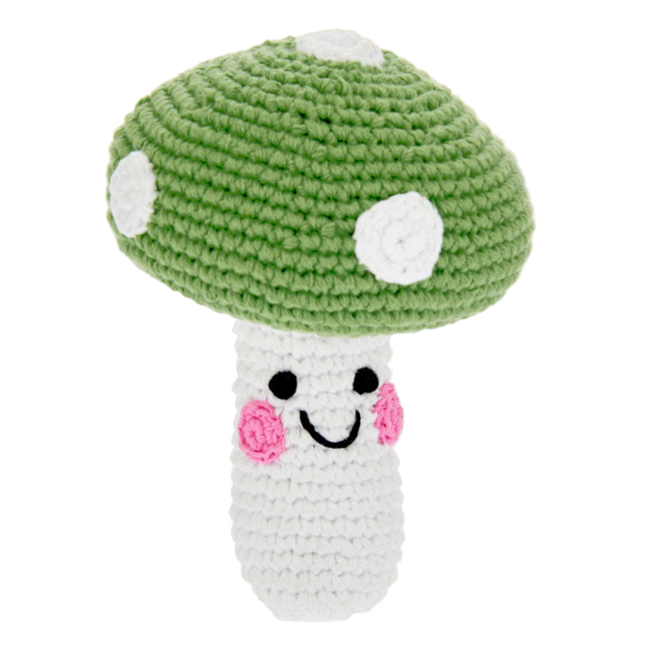 Friendly Mushroom Rattle - HoneyBug
