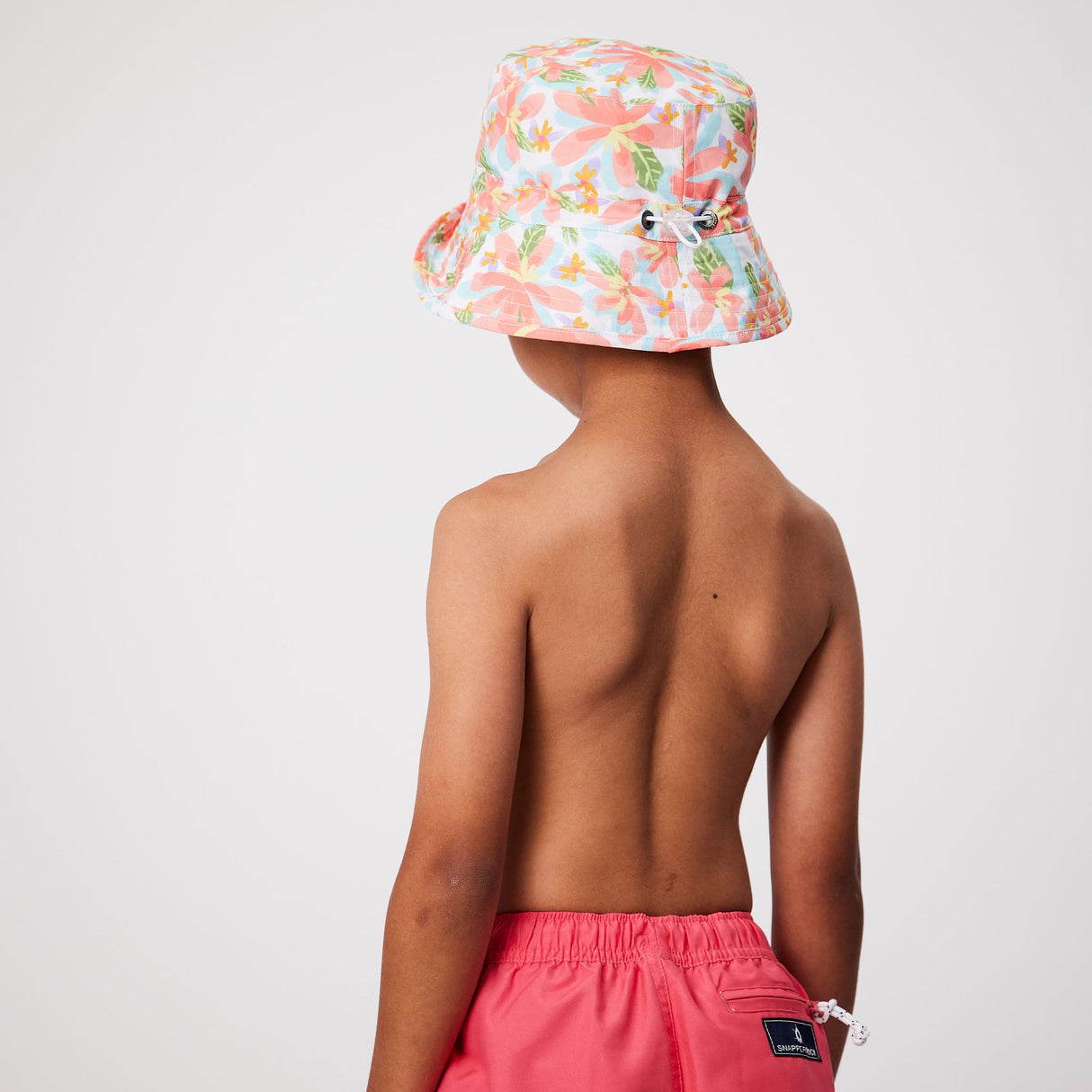 Hawaiian Luau Sustainable Bucket Hat - HoneyBug