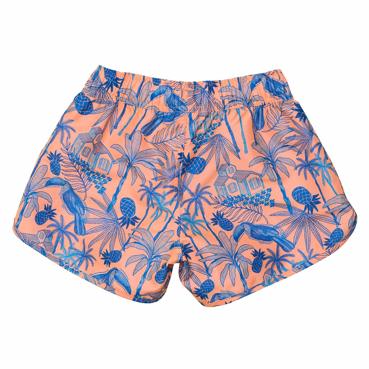 Tropicana Vacay Sustainable Board Shorts - HoneyBug