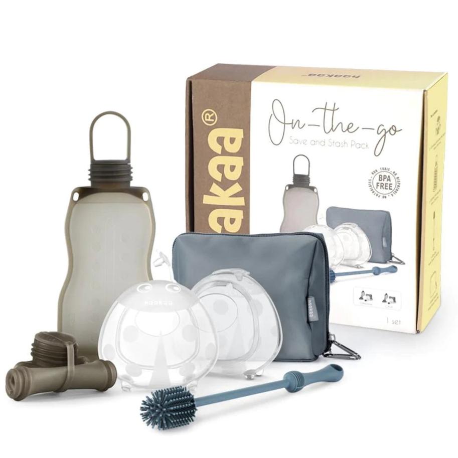 Haakaa On-the-go Save and Stash Pack - HoneyBug