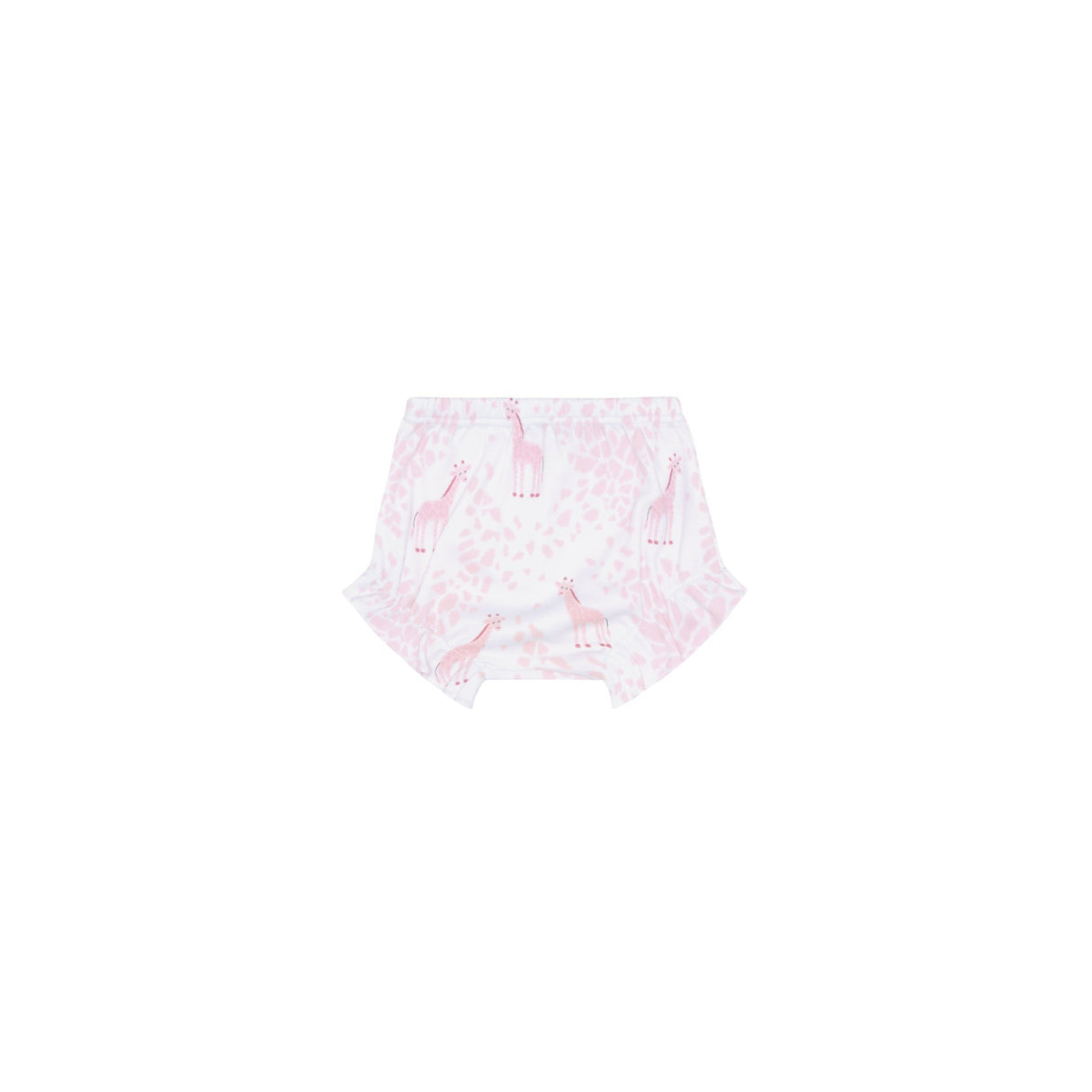 Pink Giraffe Print Diaper Cover Set - HoneyBug