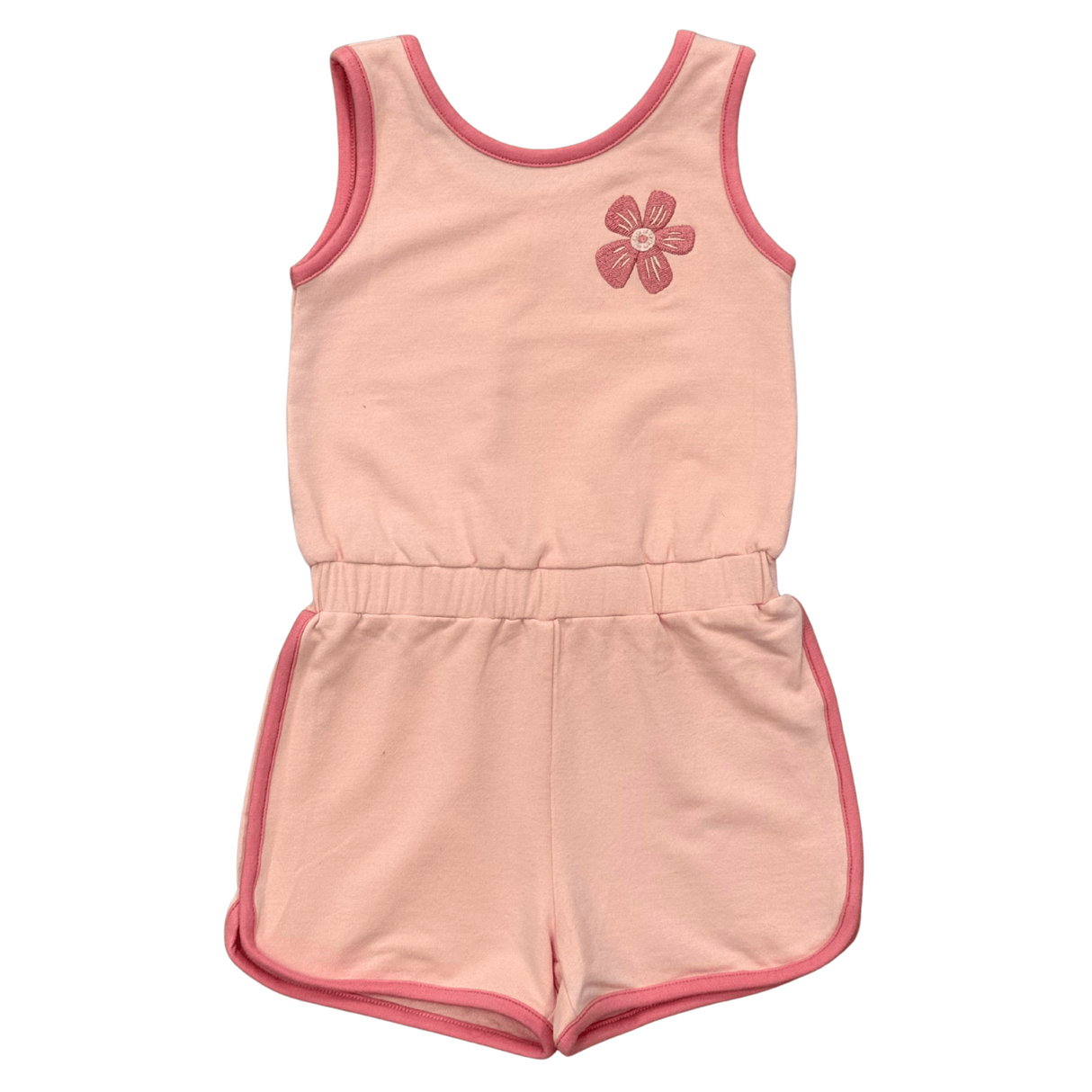 Girl's Terry Romper