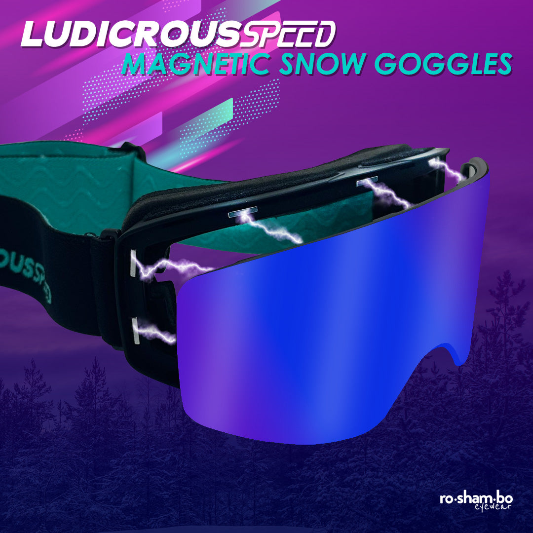 Ludicrous Speed Snow Goggles Set | Youth - HoneyBug