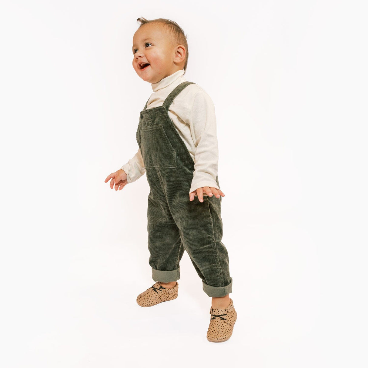 Almond Speckles Oxford Baby Shoe - HoneyBug