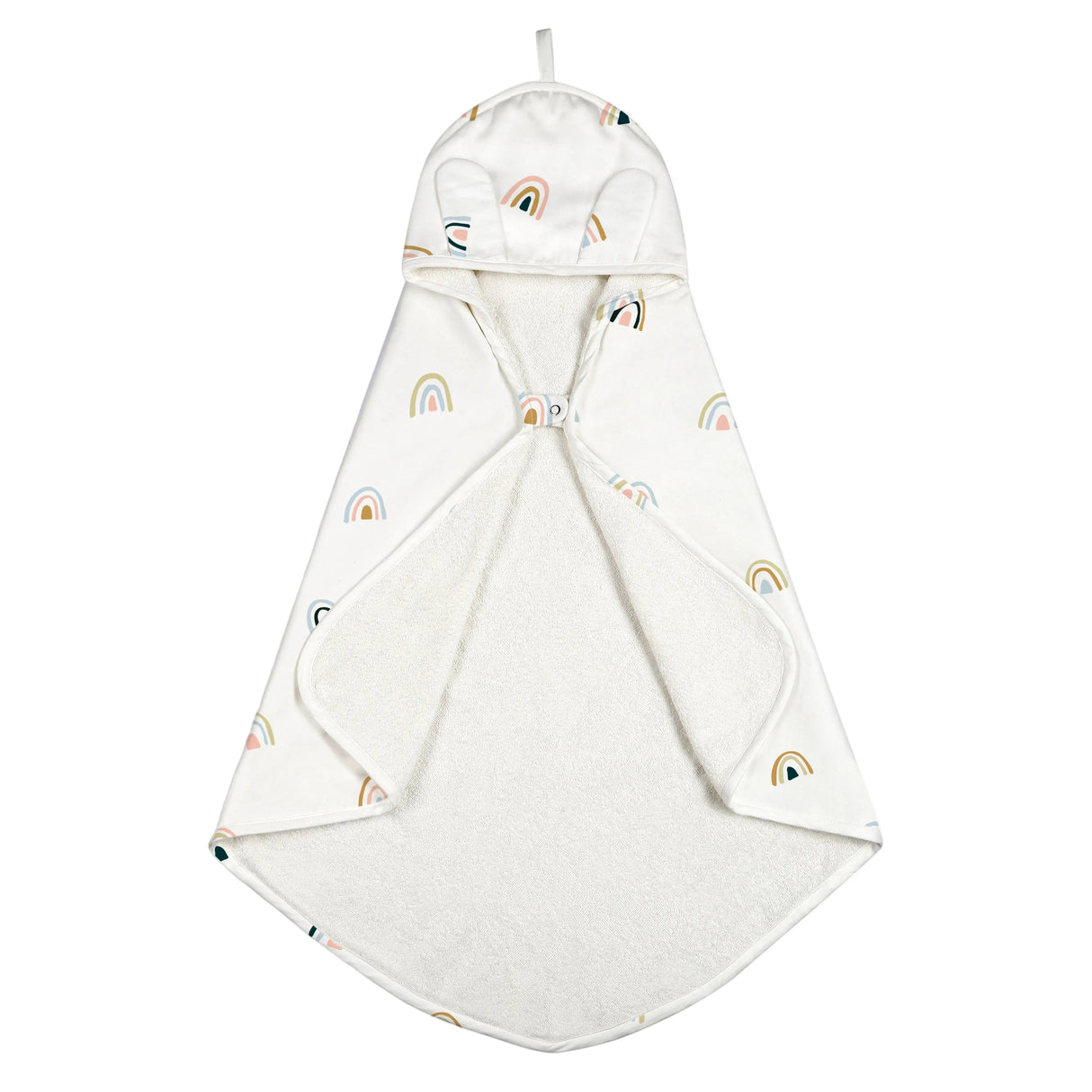 Organic Baby Towel - Rainbow