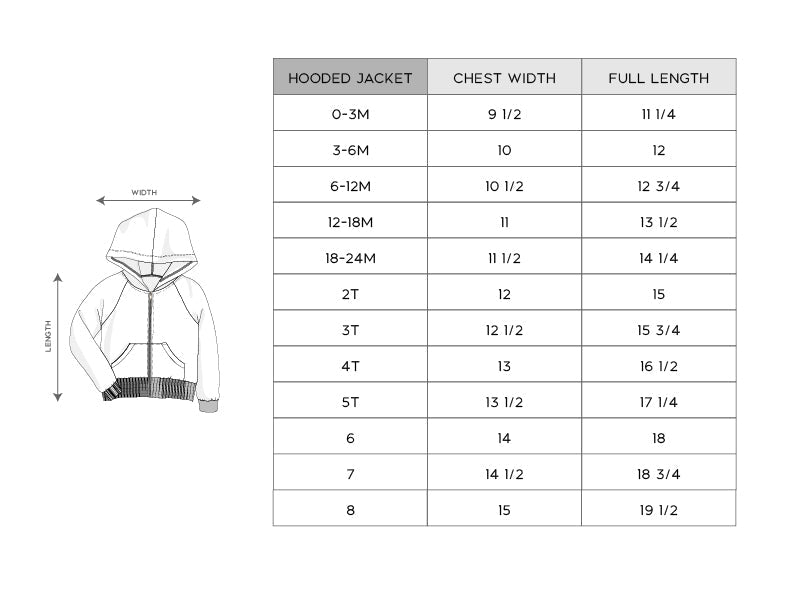 Boy's Hooded Jacket - HoneyBug