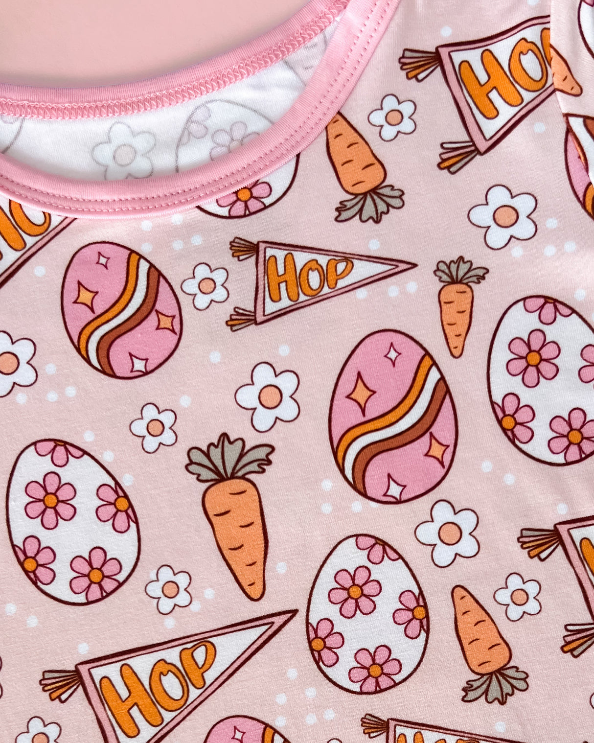 Bamboo Two Piece Set | Easter Hop - HoneyBug