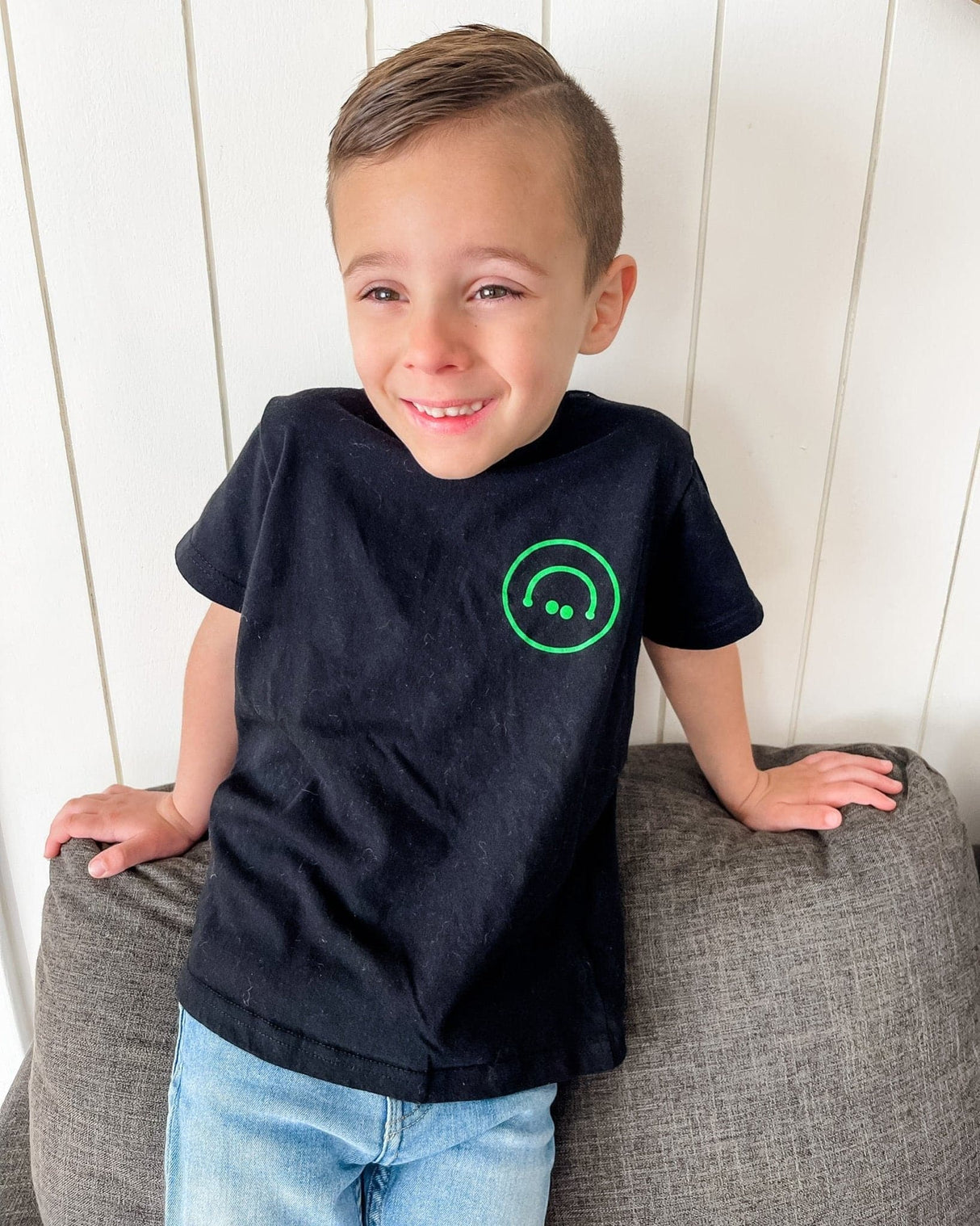 On My Mom's Last Nerve Tee w/ Aqua Print - HoneyBug