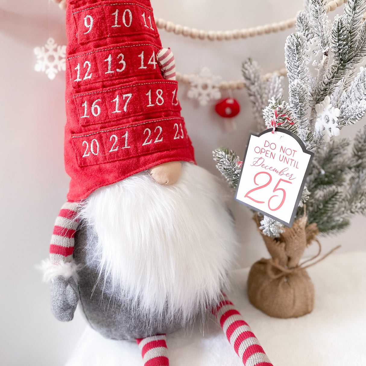 Gnome Shelf Sitter Advent Calendar - HoneyBug