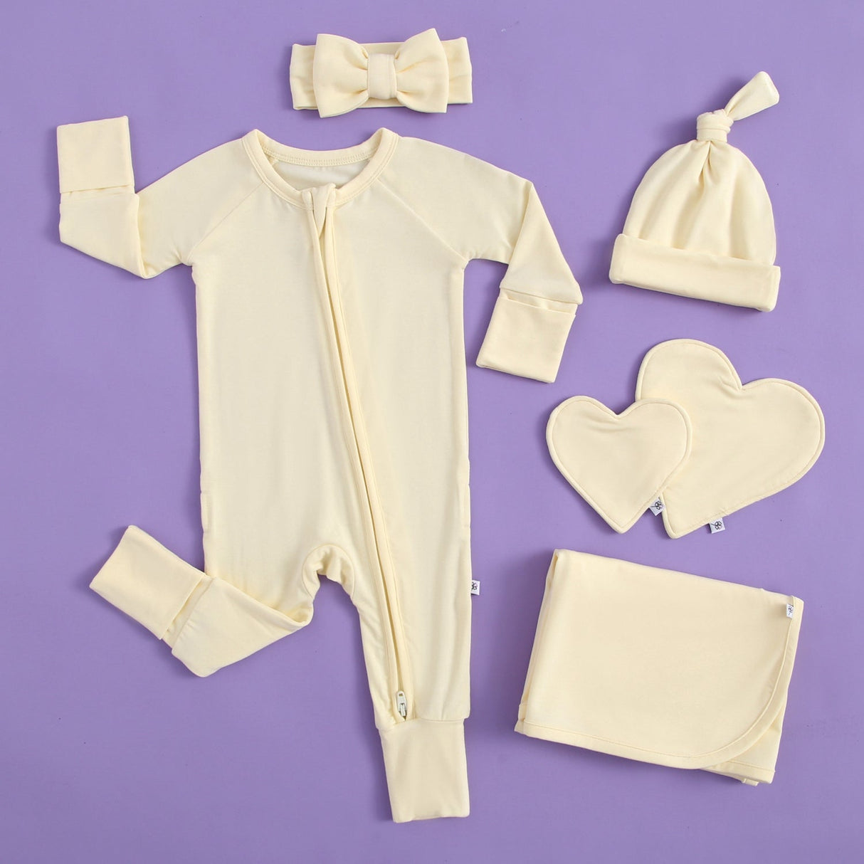 Sunshine Zippered Baby Romper